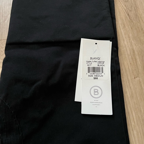 NWT Blanqi Hipster Cuffed Leggings - Picture 2 of 3